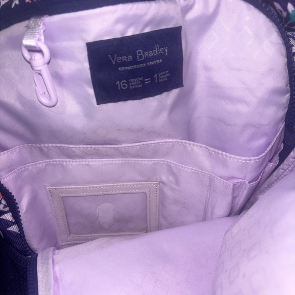 Vera Bradley Lighten Up Reactive Journey Women's Recycled Backpack, One Size - Picture 13 of 15